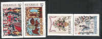 Sweden 1973 Swedish Peasant Paintings MNH - Ungebraucht