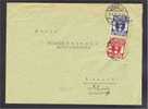 GERMANY, DANZIG 1,20 M + 60 Pfg COVER TO SWITZERLAND 1921 - Covers & Documents