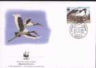 ZAMBIE Lettre WWF De NDOLA Du 27/11/1996 Echassier 2 - Zambia (1965-...)