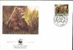 YOUGOSLAVIE Lettre WWF Du 1/2/1988 OURS BRUN - Cartas & Documentos