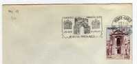 Flamme Monaco "Journées Philatéliques 29 Juin 2 Juillet Rimini Monaco" Blason Porte De Pierres - Postmarks