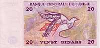 TUNISIE   20 Dinars Daté Du 07/11/1992  Pick88      *** BILLET  NEUF *** - Tunisia