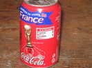 COCA COLA CANNETTE FRANCE 98 1/2 FINALE FRANCE CROATIE N°3 - Blikken