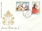 POLOGNE POLEN POLSKA 2681 Et 2682 FDC Premier Jour : 2ème Visite Du Pape Jean-Paul II (16 Juin 1983) - Blokken & Velletjes