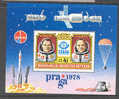 Mongolie ** BF 55 Expo De Prague Cosmonautes Gubarev Remek Soyuz 28 - Asien