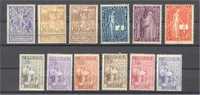 BELGIUM, NICE GROUP 1896-1935, UNUSED HINGED * - Collections