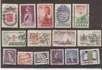 EB 088 / VP013 - Lot 15 Timbres Anciens Du CANADA - Sonstige & Ohne Zuordnung