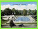 FREMONT, OH - PUBLIC SWIMMING POOL - ANIMATED OLD CARS - LONGANBACH NEWS AGENCY - - Andere & Zonder Classificatie