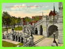 ALBANY, NY  - EXTERIOR STAIRCASE, MAIN ENTRANCE TO STATE CAPITOL - TRAVEL - AMERICHROME - - Albany