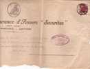 BELGIUM USED COVER OCCUPATION 1918 CANCELED BAR ANTWERPEN - OC1/25 Generalgouvernement 