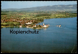 ÄLTERE POSTKARTE HALBINSEL WASSERBURG AM BODENSEE PANORAMA LUFTBILD FLIEGERAUFNAHME AK Ansichtskarte Cpa Postcard - Wasserburg A. Bodensee