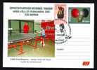 Ping-Pong,Table-tennis,  Postcard ,Romania,PMK ,2007 - Tenis De Mesa
