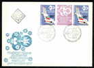 FDC 2674 Bulgaria 1977 /23 Airline , Balkanair 30th Anniv. / BULGARIAN FLAG - Covers