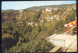 CPM Neuve 12 BOZOULS De La Terrasse Vue Panoramique Du GOURP D'ENFER - Bozouls