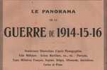 PANORAMA DE LA GUERRE DE 1914-15-16 -N°22- REIMS RUES ET CATHEDRALE - VENDANGES - LAGNY - REGION DE MEAUX - Informations Générales