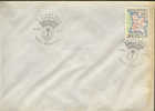 Angola 1965 Commemorative Postmark - Novo Redondo Coat Of Arms - Palm Tree Cover - Briefe U. Dokumente