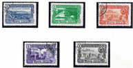 CCCP, 1949, TADSCHIKISTAN, MI 1419-1423 @ WITH GUM  CACHET COURTOISIE COMPLET - Usati