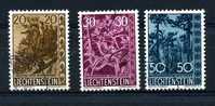 Liechtenstein  :  Yv  356-58  (o) - Used Stamps