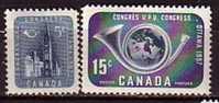 F0393 - CANADA Yv N°298/99 * UPU - Nuevos