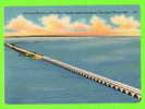 KEY WEST, FL - OVERSEAS HIGHWAY TO KEY WEST, LOOKING SOUTHWEST FROM LOWER MATECUMBE -- - Key West & The Keys