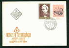 FDC 2711 Bulgaria 1977 43 Petko Ratchev Slaveikov - Poets Publicist Folklorist , Label - Shows Woman Rocking Cradle - FDC