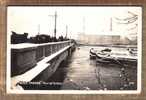 75013 CARTE PHOTO PARIS INONDE CRUE PONT TOLBIAC / NEIGE INONDATION CRUE 1910 / AHK / N.CIRCULEE / FLOOD CPINOND C10686 - Distretto: 13