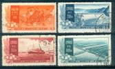 1957 CHINA S19K Harnessing The Yellow River CTO SET - Gebraucht