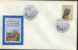 Angola 1974 Commemorative Postmark - Stamp Day - Building - Monumenten