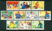 1966 CHINA S75K WOMEN IN SERVICE TRADES 10V CTO SET - Used Stamps