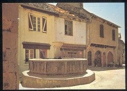 CPM Neuve 12 NAJAC La Fontaine Monolithe - Najac