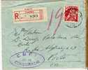 Por108/ Funchal-Porto 1943, Einschr., Madeira Zensur+Verschluss - Funchal