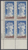 !a! USA Sc# 1453 MNH PLATEBLOCK (LL/33417) - National Parks Cent.: Old Faithful - Nuovi