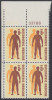 !a! USA Sc# 1469 MNH BLOCK From Upper Left Corner W/plate-# (UL/33787) - Osteopathic Medicin - Ungebraucht