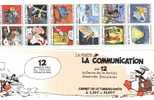 FRANCE 2515 ** MNH Bande Carnet Sur La Communication Série Portrait ANGOULEME COMICS BD BEDE GREG - Cómics