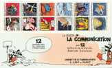 FRANCE Carnet 2515 ** MNH Bande Sur La Communication Série Portrait ANGOULEME COMICS BD BEDE GREG - Otros & Sin Clasificación