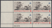 !a! USA Sc# 1477 MNH PLATEBLOCK (LL/34123/a) - American Bicentennial: Posting A Broadside - Ungebraucht