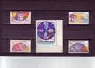 CECOSLOVACCHIA 1975 - Yvert  2123/7** - Spazio - Unused Stamps