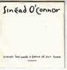 SINEAD  O' CONNOR  ° SUCCESS HAS MADE A FAILURE OF OUR HOME /   2 TITRES  CD SINGLE PROMO - Andere - Engelstalig