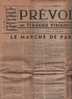 PREVOIR 20 DECEMBRE 1936 - FINANCES - MODE - FURONCLE - TITRES ET OBLIGATIONS - Informations Générales