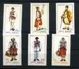 ROUMANIE COSTUMES  ++  Folklore  Trachten    YV 2434/39   Cote 5,25  E - Neufs