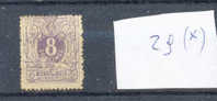 Belgie Ocb Nr :  29 (*) (zie Scan Tanding ) - 1869-1888 León Acostado