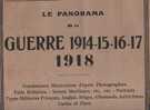 PANORAMA DE LA GUERRE DE 1914-15-16-17-1918-N°64 - GRAVURES INFANTERIE FRANCAISE CHASSEURS ALPINS ZOUAVES - Testi Generali