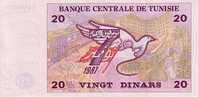 TUNISIE   20 Dinars Daté Du 07/11/1992  Pick88      *** BILLET  NEUF *** - Tunesien