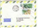 GOOD Postal Cover BRAZIL To ESTONIA 2001 - Good Stamped: Transport & Milton Campos - Briefe U. Dokumente