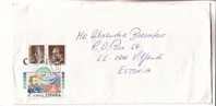 GOOD Postal Cover SPAIN To ESTONIA 1997 - Good Stamped: Bell & King - Lettres & Documents