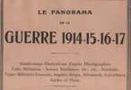 PANORAMA GUERRE 1914-15-16-17  -N°127- AQUARELLES ET PHOTO - Gal CARDONA - AVIATEURS - Gal PERSHING - JOFFRE NEW YORK - Testi Generali