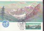 RUSSIE CARTE MAXIMUM NUM.YVERT 5384 ALPINISME ET MONTAGNE RUSSE - Cartoline Maximum