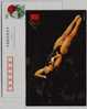 Diving Player,Olympic Five Rings,China 2000 China Sport Advertising Pre-stamped Card - Immersione