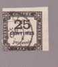 TAXE  No.5  Type II. - 1859-1959 Used