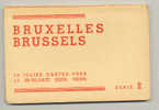 BRUXELLES - BRUSSELS -  - Carnet De 10 Cartes - Série 2 - Konvolute, Lots, Sammlungen